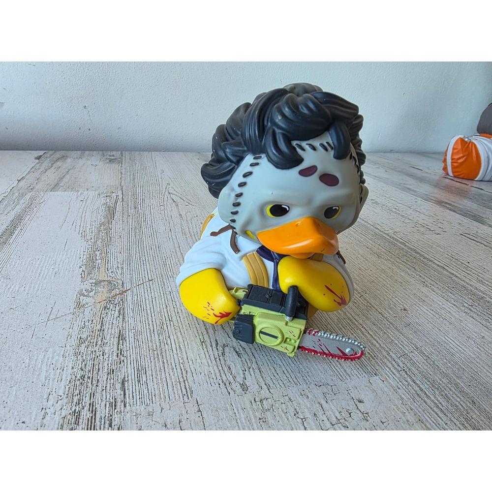 Numskull Leatherface chainsaw massacre Texas rubber duck Halloween decor